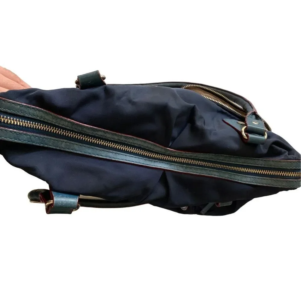 MZ Wallace tote handbag blue